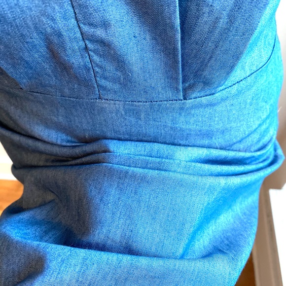 Vintage chambray halter dress - Picture 5 of 5